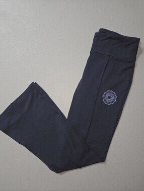 SOFT Converse flare leggings in gray blue girls' sz S